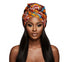 Adepa tie-on Ankara Headwrap/ Headpiece scarf - one-yard duku