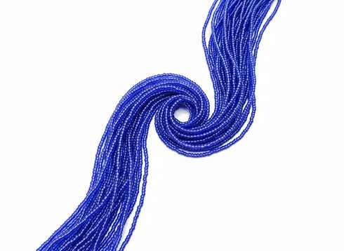 Lom Na Va Duo Waist Beads  - Blue & White Ahyenie