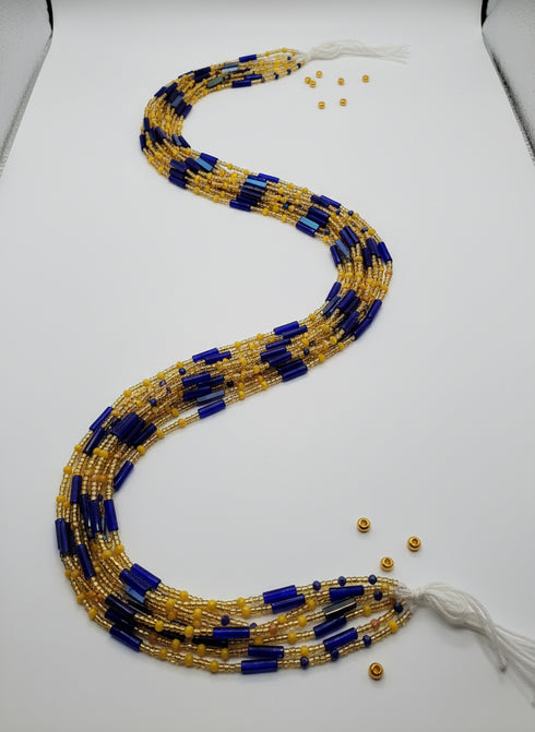 Nsroma Purple Instincts Waist Beads - Ahyenie