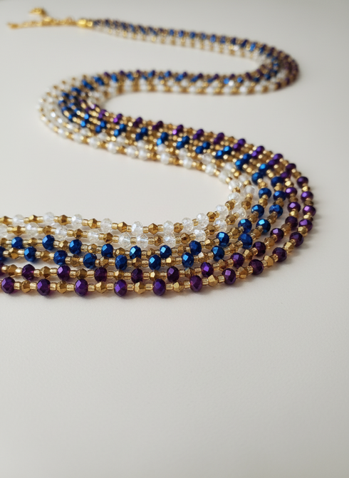 Ayana Clear Embellishment Waist Beads - Ahyenie