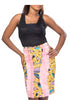 ADELINE Pencil Skirt with Organdy Gathers