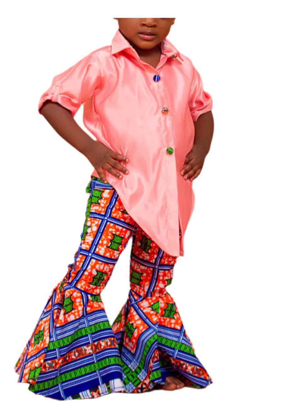 AHARONA African Print Ankara Top / Blouse