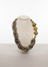 AKILIA Swirled Seed Bead Necklace and Large Bead Accent Set – Handmade