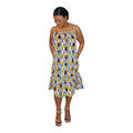 GOLDIER Sleeveless Flare Midi Dress With Flared Hem