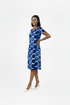 ARIELLE Ankara Print Women Short Sleeve Shift Dress, African Print Mini Dress, Casual Ankara Dress for Women in Different Prints