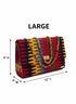 Abara Vividfest Ankara/African Print / Clutch / Batik/Adire Handbag for Women