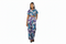 Abeni Women's Ankara/African Print Pant and Top Two-Piece Set