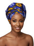 Adepa tie-on Ankara Headwrap/ Headpiece scarf - one-yard duku