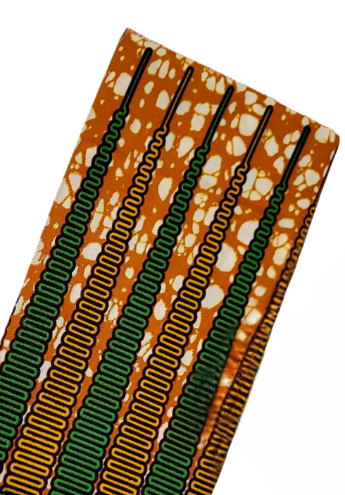 Adepa tie-on Ankara Headwrap/ Headpiece scarf - one-yard duku