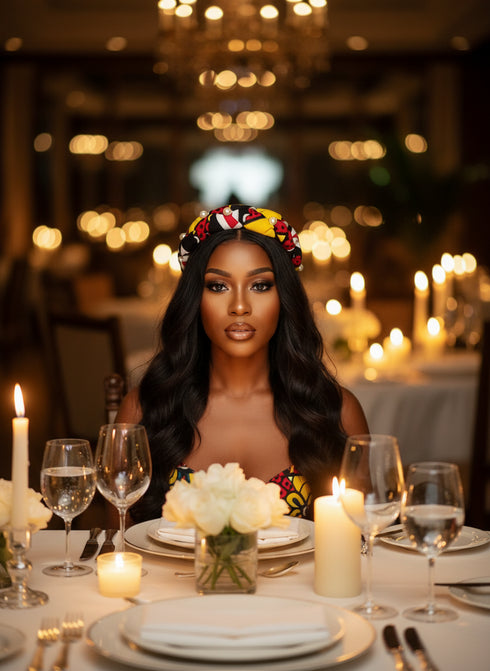 Aisha's Pearls Braided Majesty Headband