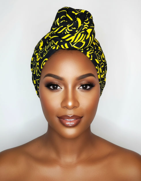Amara's Crown Swirl Knot Turban
