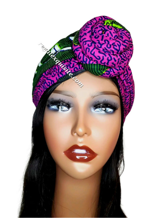 Amara's Crown Swirl Knot Turban