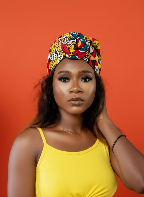 Amara's Crown Swirl Knot Turban