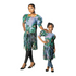 Aveline Girls Ankara Blouse with Puff Sleeve and Pleated Drop-Hem – African Print Statement Top for Modern Girl.