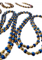 Ayana Blue Embellishment Waist Beads - Ahyenie
