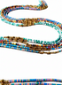 Azalee Multi-colored Waist Beads