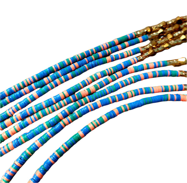 Azalee Multicolored Waist Beads