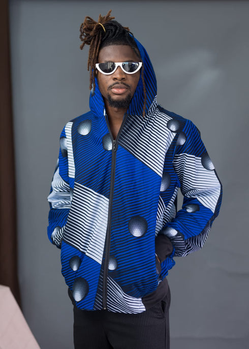 BANDA Bold Ankara UNISEX Streetwear Hoodie Bomber Jacket only