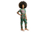 Buiteyo Girls Ankara Pattern Print Two-Piece Set with Elastic Band