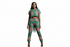 Buiteyo Women Ankara Pattern Print Two-Piece Set with Elastic Band