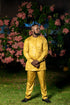 CHINEDU Prestige African Long-sleeve Men's Senator Outfit Set -  Royal Gold Edition