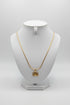 COURAGE GYAWU ATIKO non-fade gold Adinkra stainless steel necklace Only