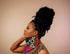 Jei-No Circular Chic Large Ankara Print Earrings