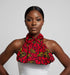 Collar Halter Neckpiece Bib Ankara Necklace