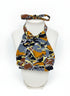 Collar Halter Neckpiece Bib Ankara Necklace