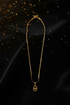 FAITH GYE NYAME non-fade gold Adinkra stainless steel necklace only