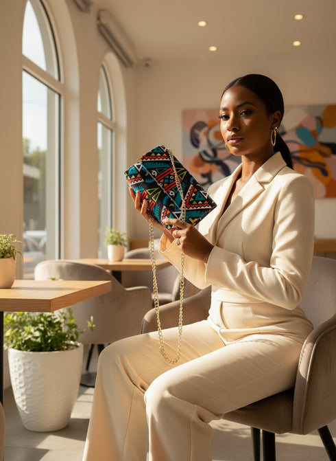 Gee Mosaic Clutch Bag