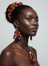 Loop de Vivid Accessory Set - Ankara Earring and Necklace Set