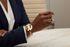REGAL essence GYE NYAME Gold Adinkra stainless steel bracelet and ring set only