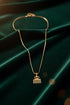 HERITAGE DUAFE adinkra symbol gold stainless steel necklace Only