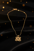 HUMILITY DWENNIMMEN minimalistic Adinkra stainless steel necklace Only
