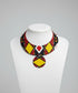 Halo Cape Necklace - Ankara Necklace