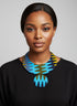 Halo Cape Necklace - Ankara Necklace