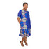 ANTWIWAA Flare Hem Two-Tone Handmade Flare Shift Dress