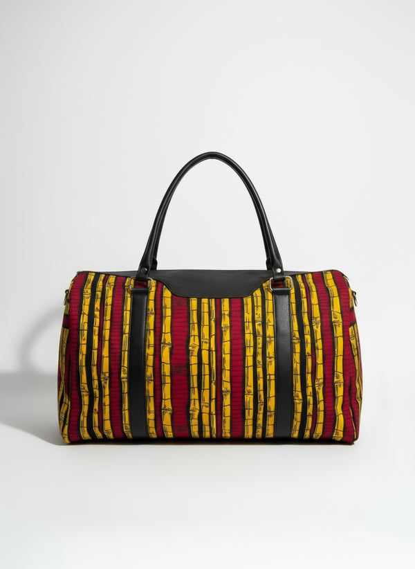 ADOM African Print Ankara Duffle Bag – Handmade African Travel Weekender