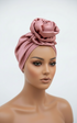 AMIRIEL Signature Sophisticated Handmade Bloom Turban Hair Accessory