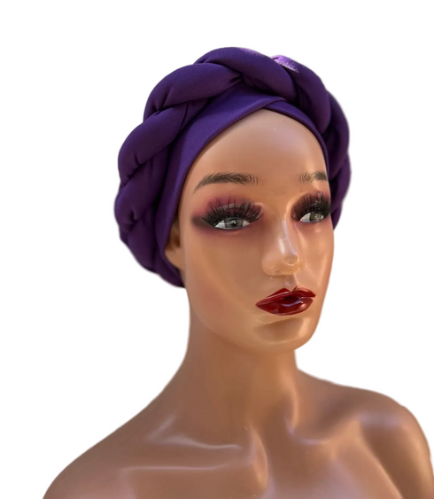 ALINAH Premium Handmade Stretch Fabric Twisted Strand Turban Hair Accessory