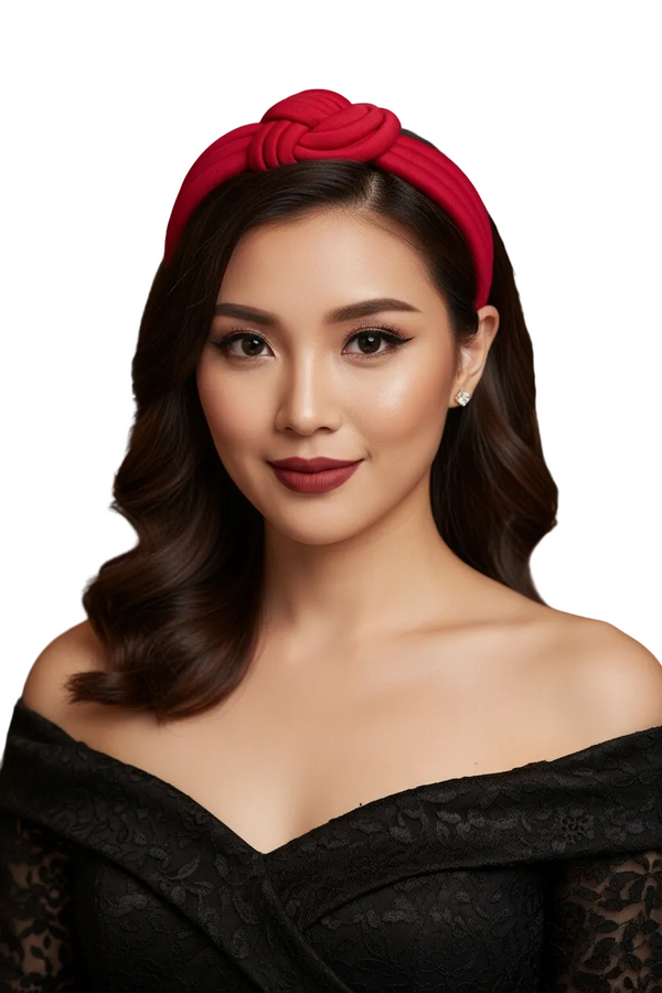 ZAHRA’S Chic Knot Satin Handmade Headband Hair Accessory