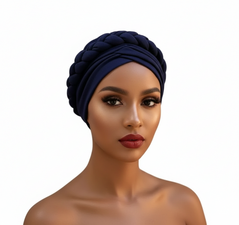 LUMARIA Premium Braided Crown Wrap Handmade Turban Hair Accessory