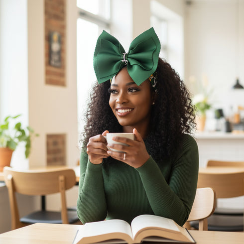 Kaira's Braided Regal Bow Headband