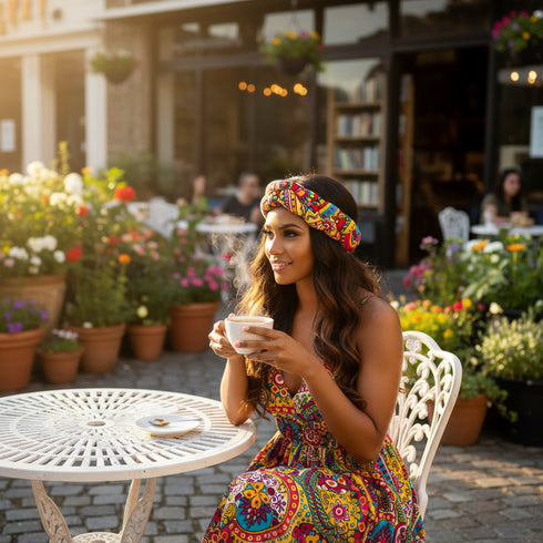 Kaira's Braided Regal Bow Headband