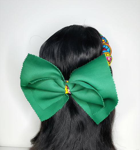 Kaira's Braided Regal Bow Headband