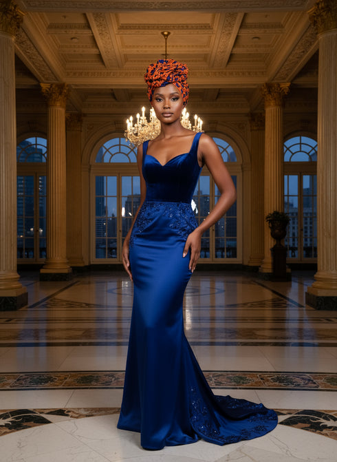 Kiara's Bloom Accent Hair Wrap