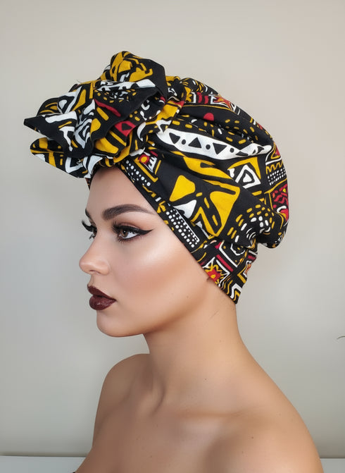 Kiara's Bloom Accent Hair Wrap