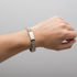 LEGACY Gold and silver sleek rectangular plate polished stainless steel non fade MEN bracelet Only