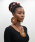 Mandala Majesty Accessory Set - Ankara Earring and Necklace Set